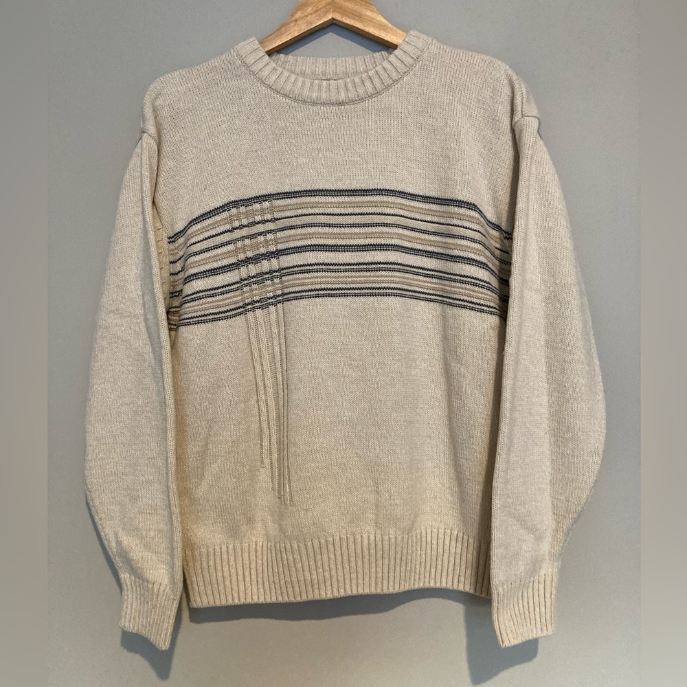 Vintage Acrylic Grandpa Sweater by Munsingwear